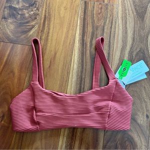 L*Space Bikini Top Brick Red DD Cup